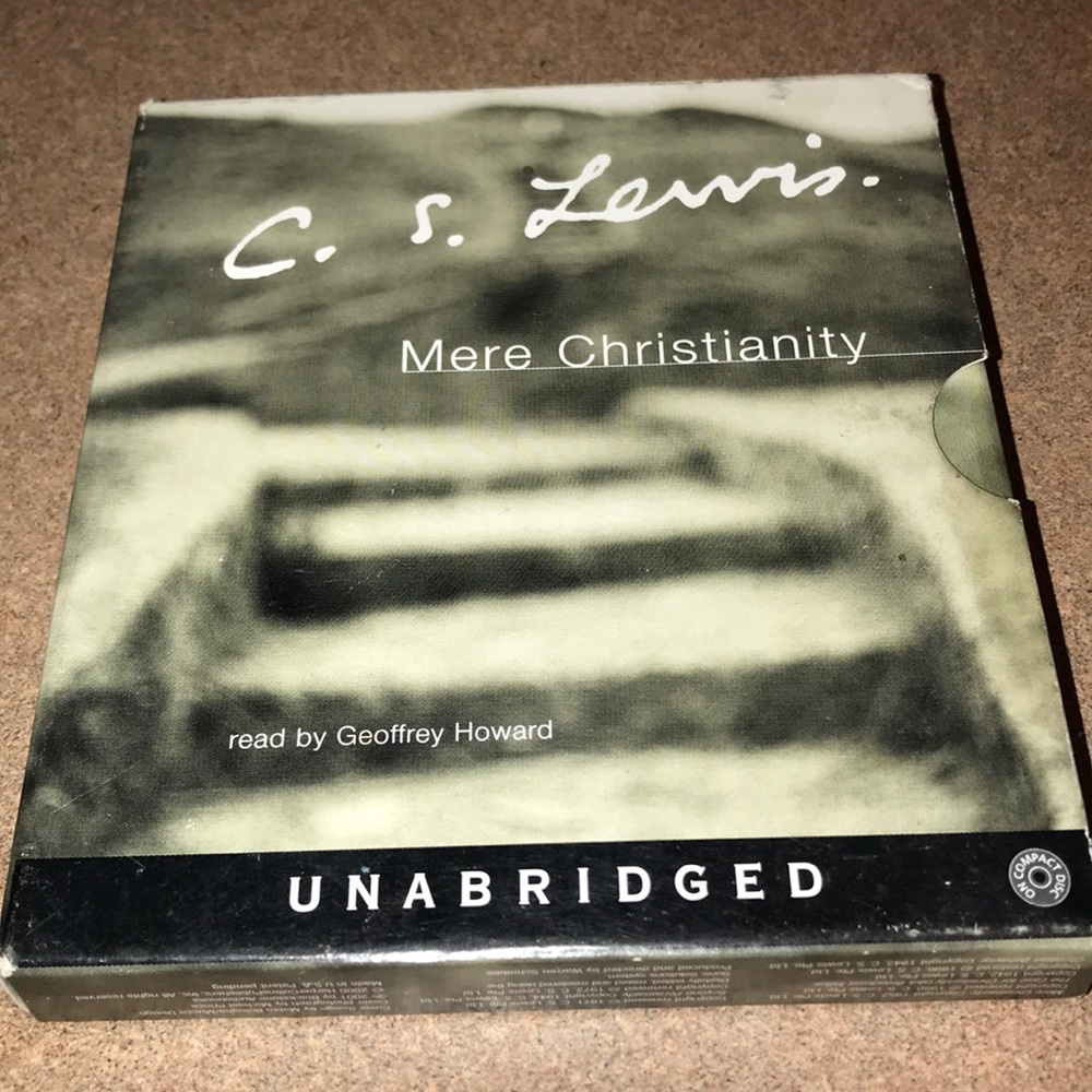 Mere Christianity by CS Lewis book on CD